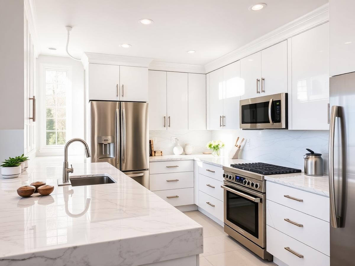 Sparkling kitchen